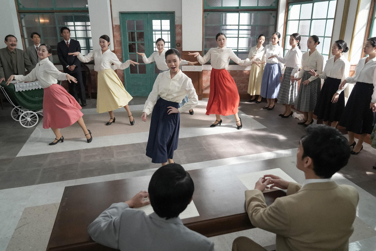 NHK連続テレビ小説「ブギウギ」の1場面（C）NHK