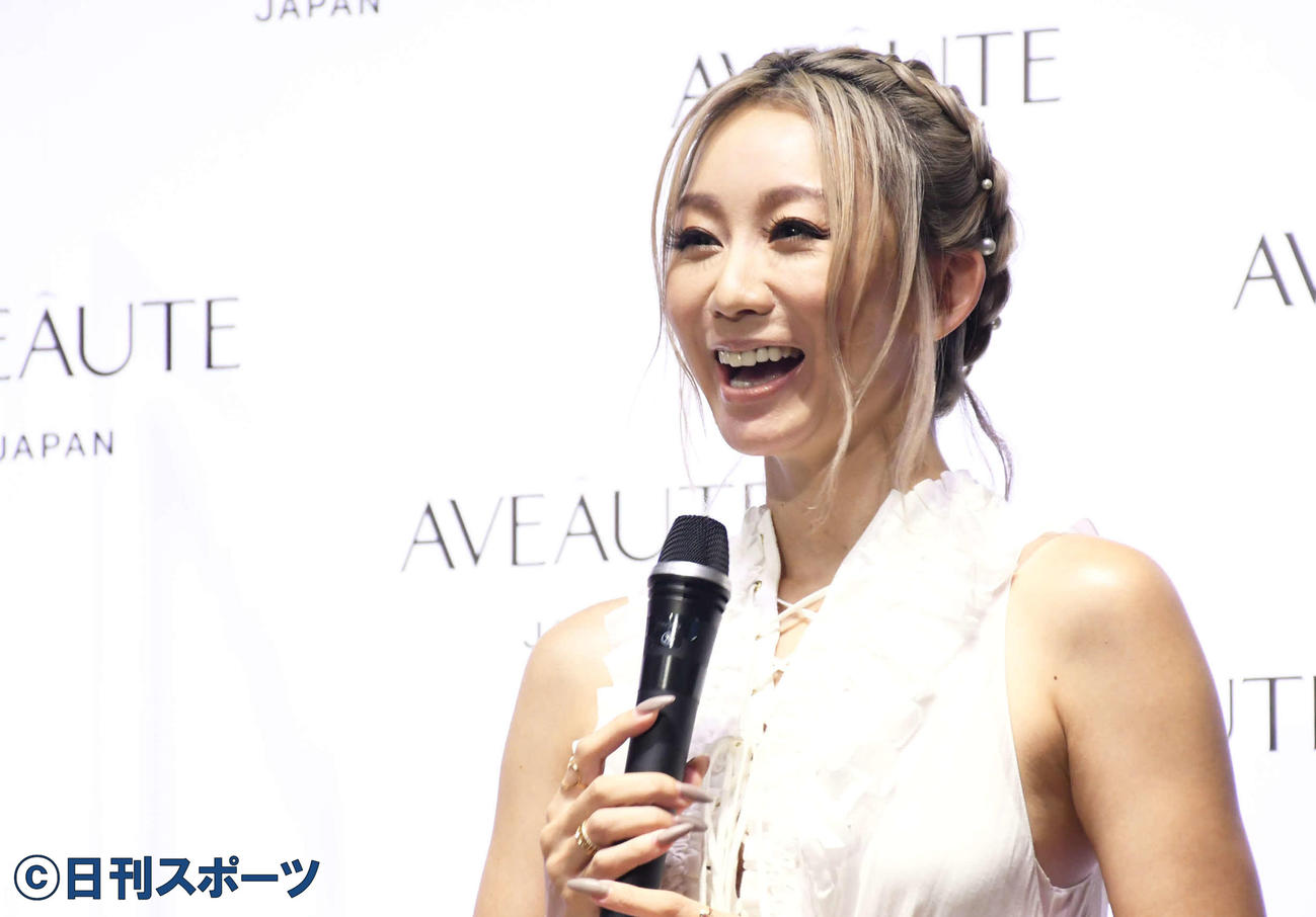 倖田來未（2021年10月撮影）