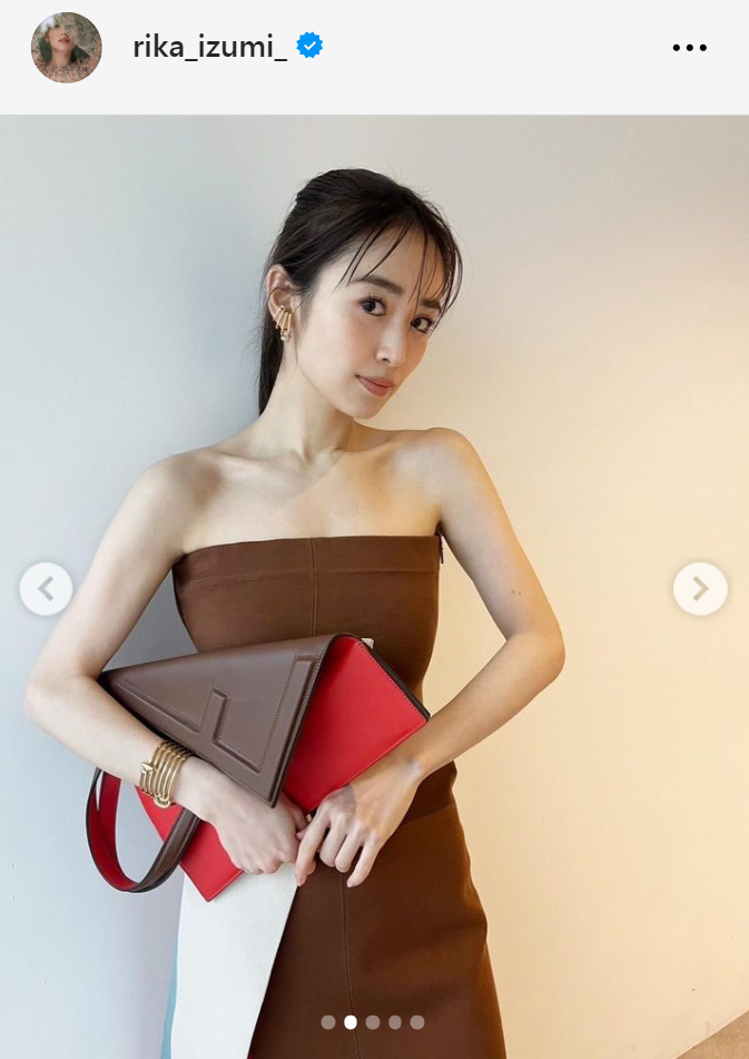 泉里香のインスタグラムから