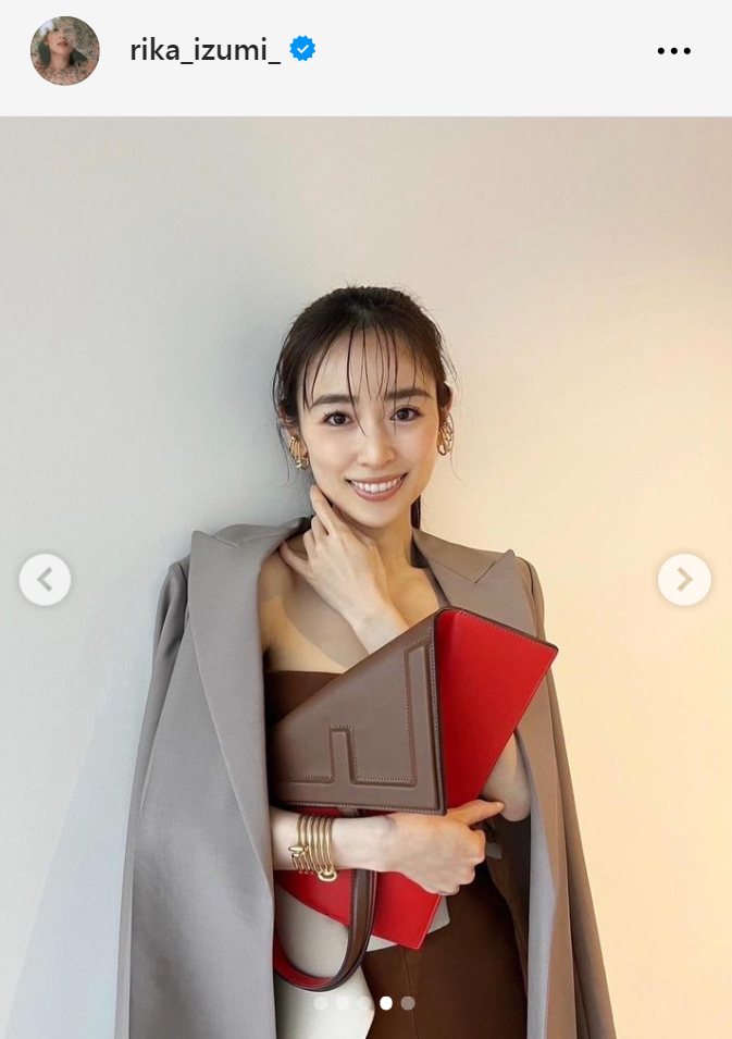 泉里香のインスタグラムから