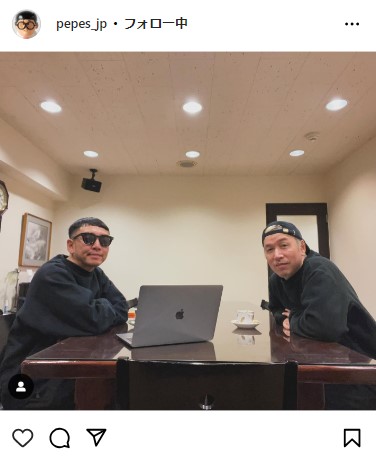 PESのインスタグラムから