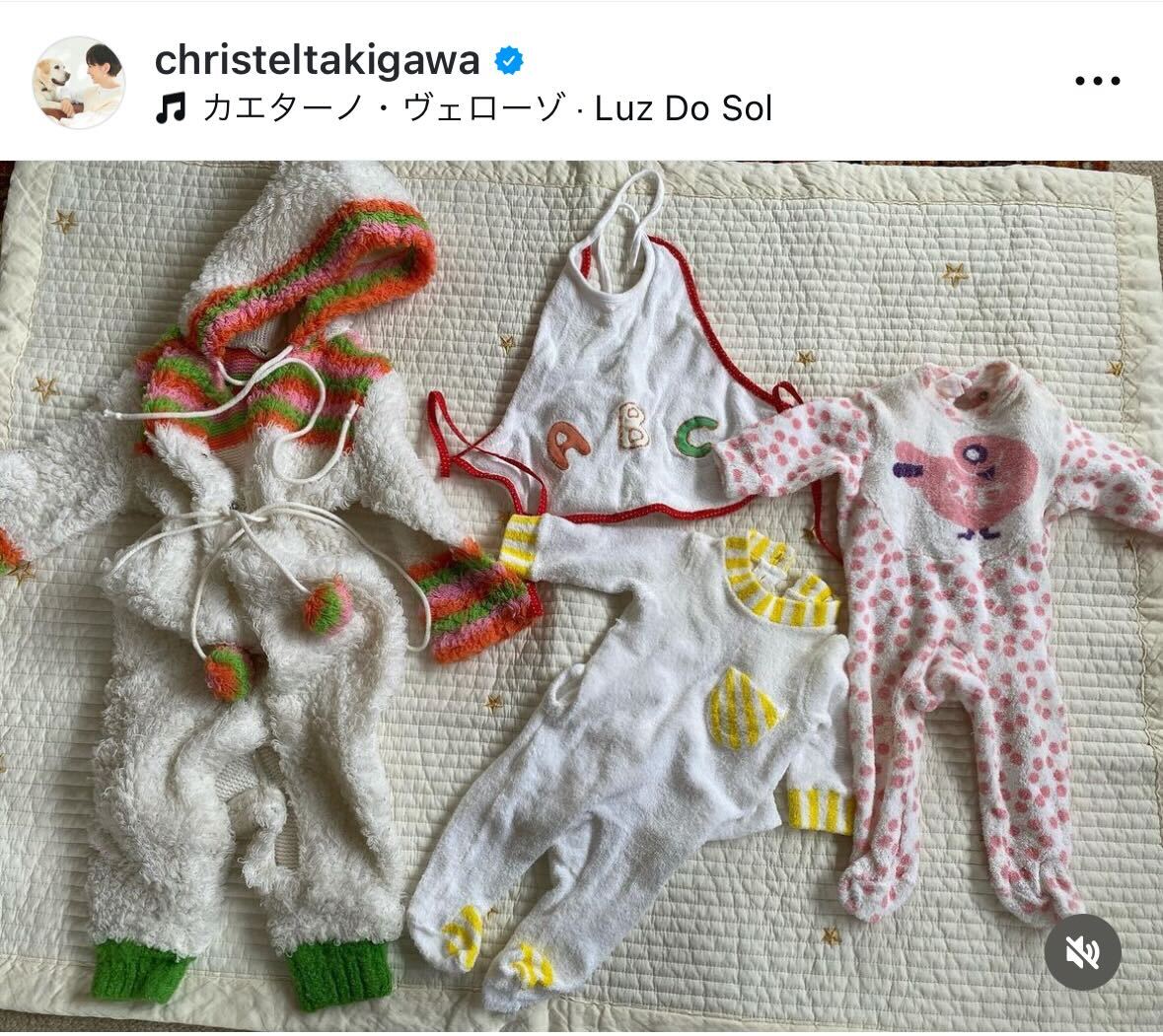 滝川クリステルのインスタグラムから