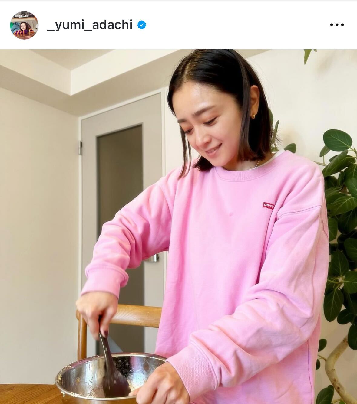 安達祐実のインスタグラムから