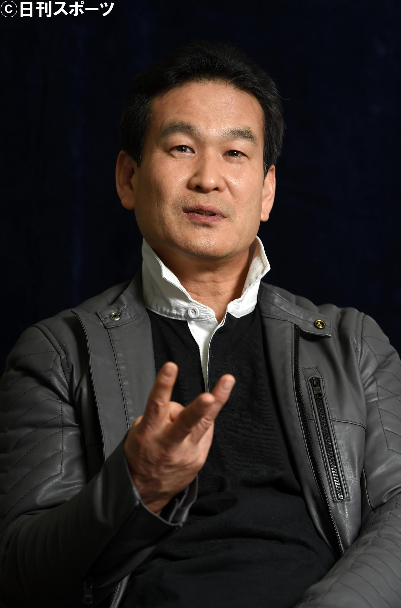 辛坊治郎氏（2016年3月撮影）