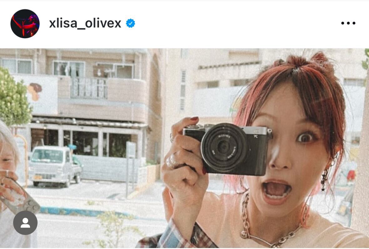 LiSAのインスタグラムから