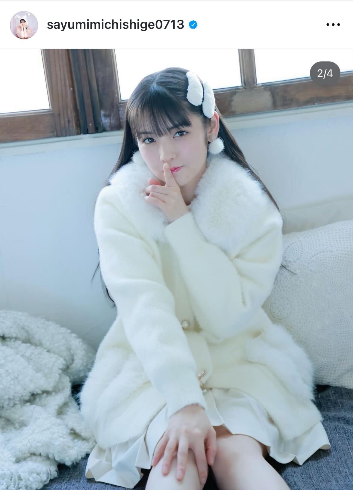 道重さゆみのインスタグラムから