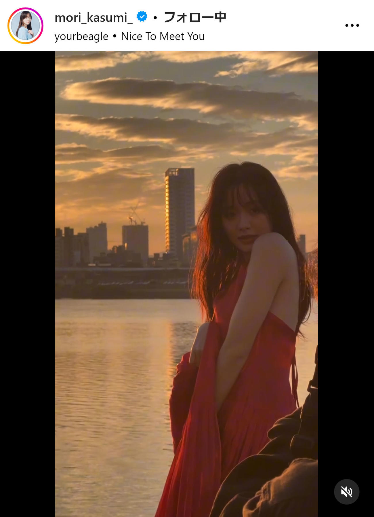森香澄のインスタグラムから