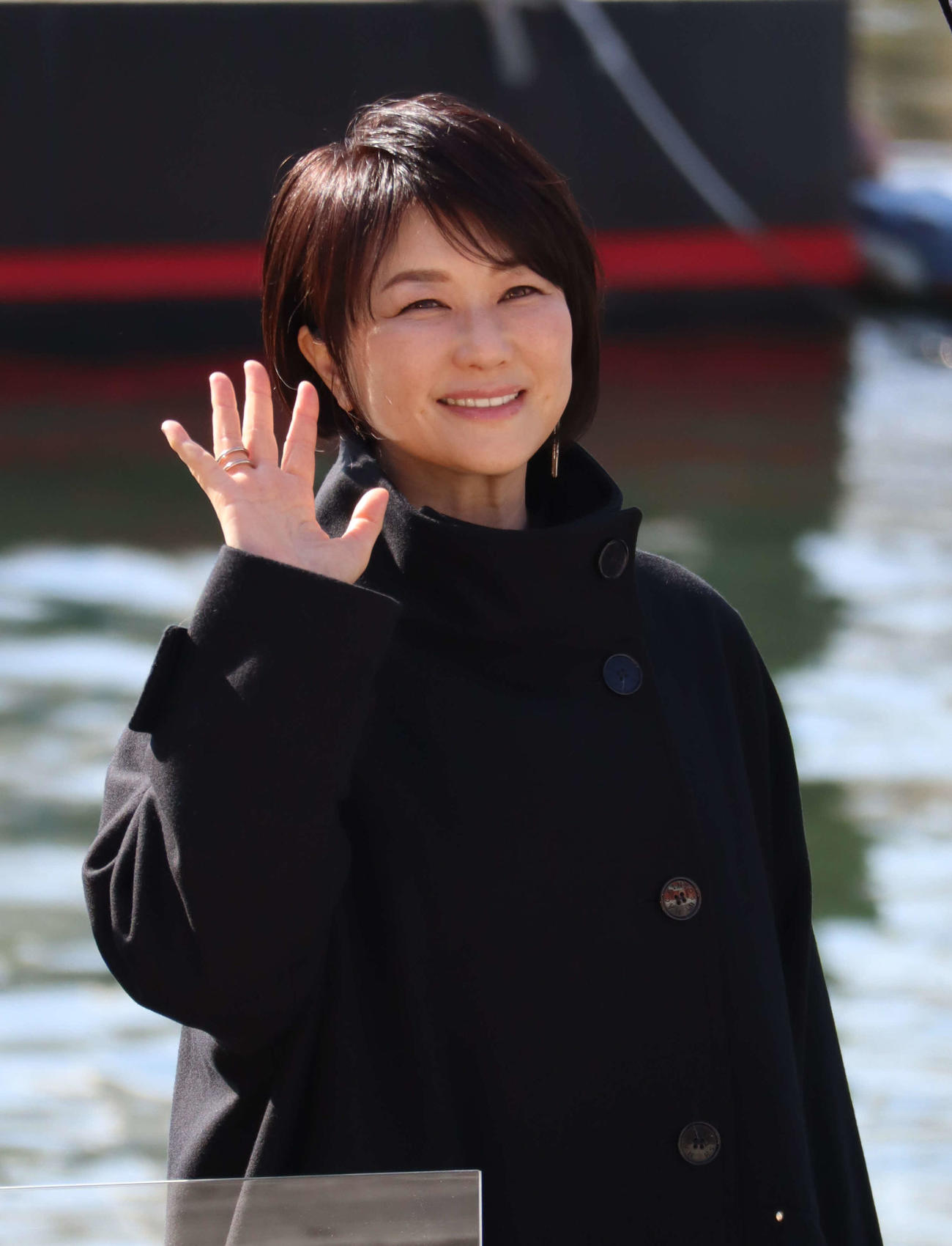 「沈黙の艦隊　シーズン1～東京湾大海戦～」のイベントに出席した夏川結衣