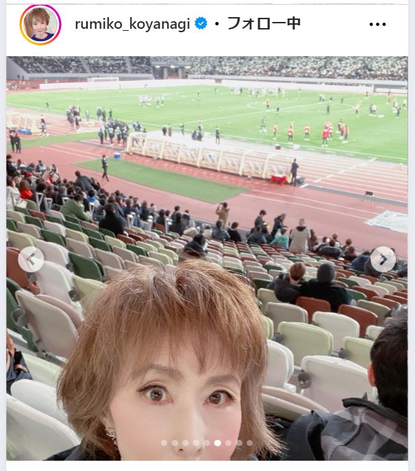 小柳ルミ子のインスタグラムから