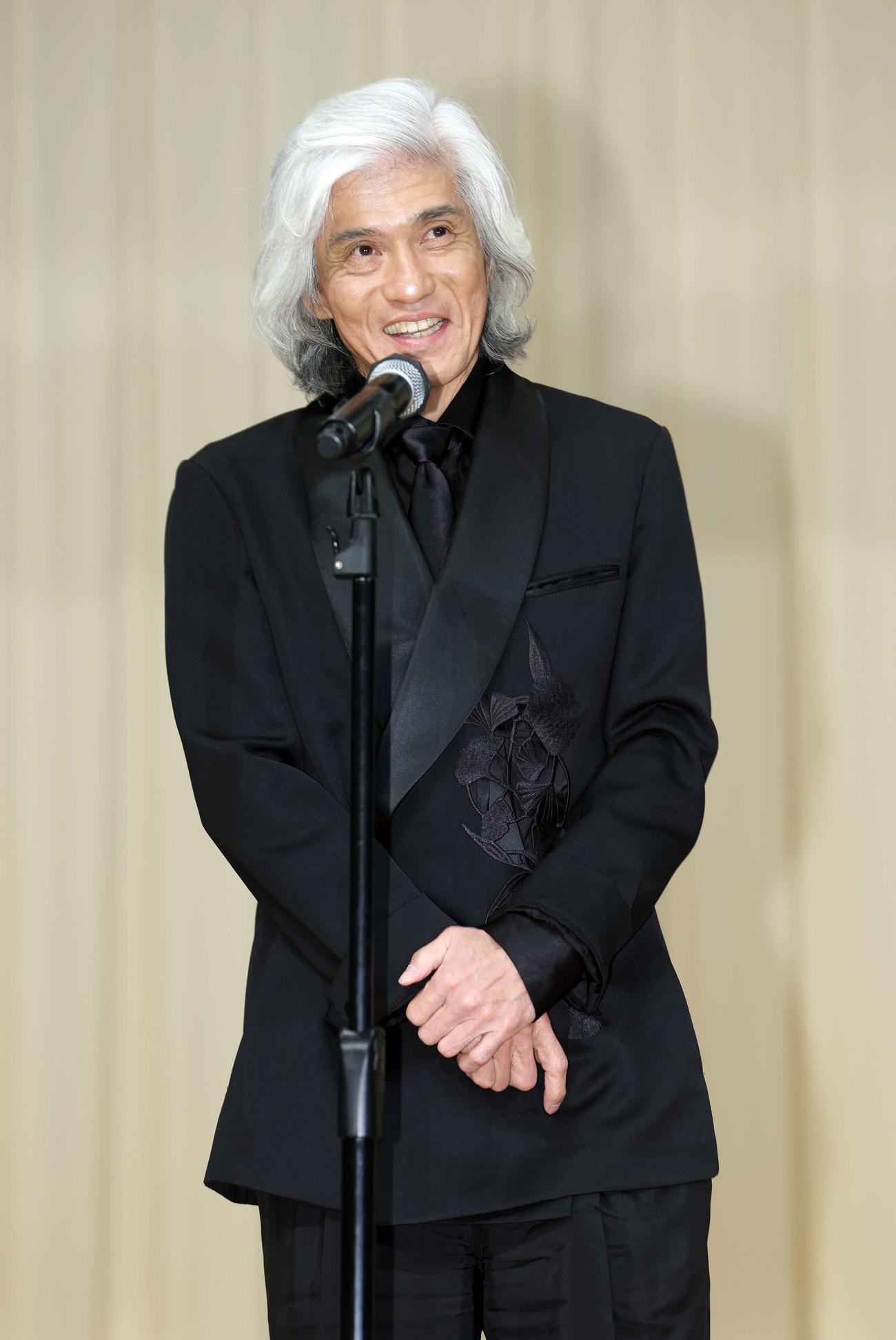 「第66回ブルーリボン賞」で助演男優賞を受賞した佐藤浩市（撮影・宮地輝）