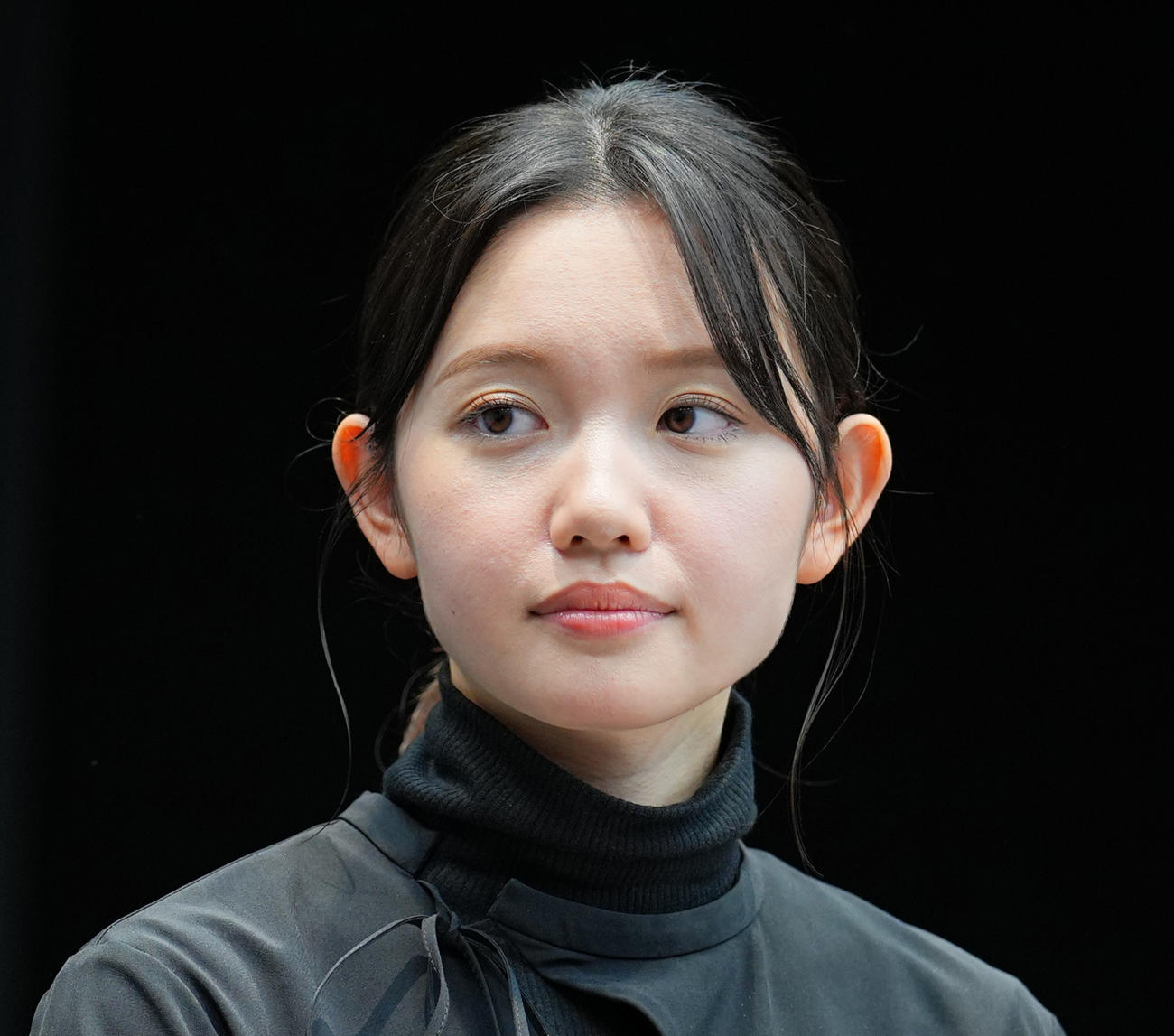 テレビ東京の田中瞳アナ（2024年2月撮影）