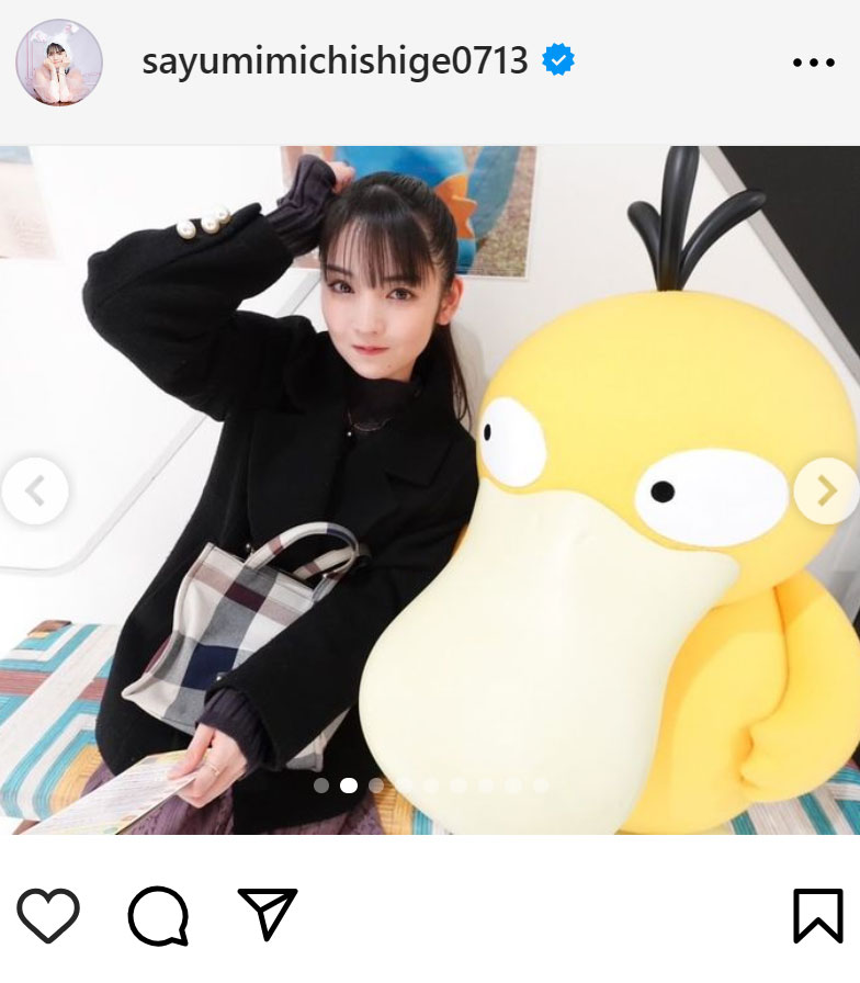 道重さゆみのインスタグラムから