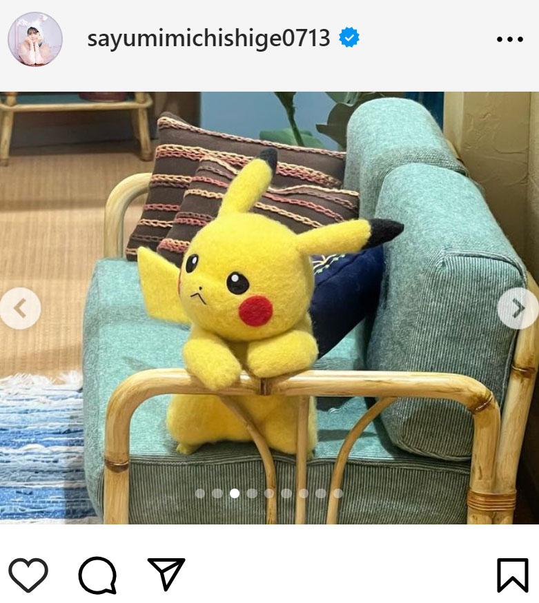 道重さゆみのインスタグラムから