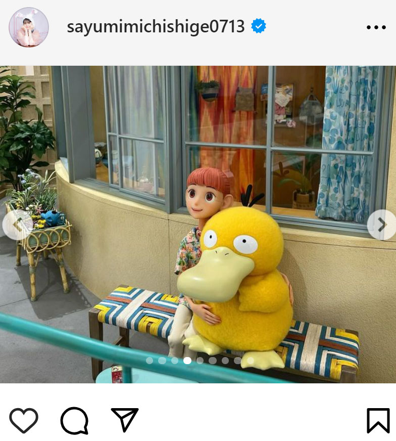 道重さゆみのインスタグラムから