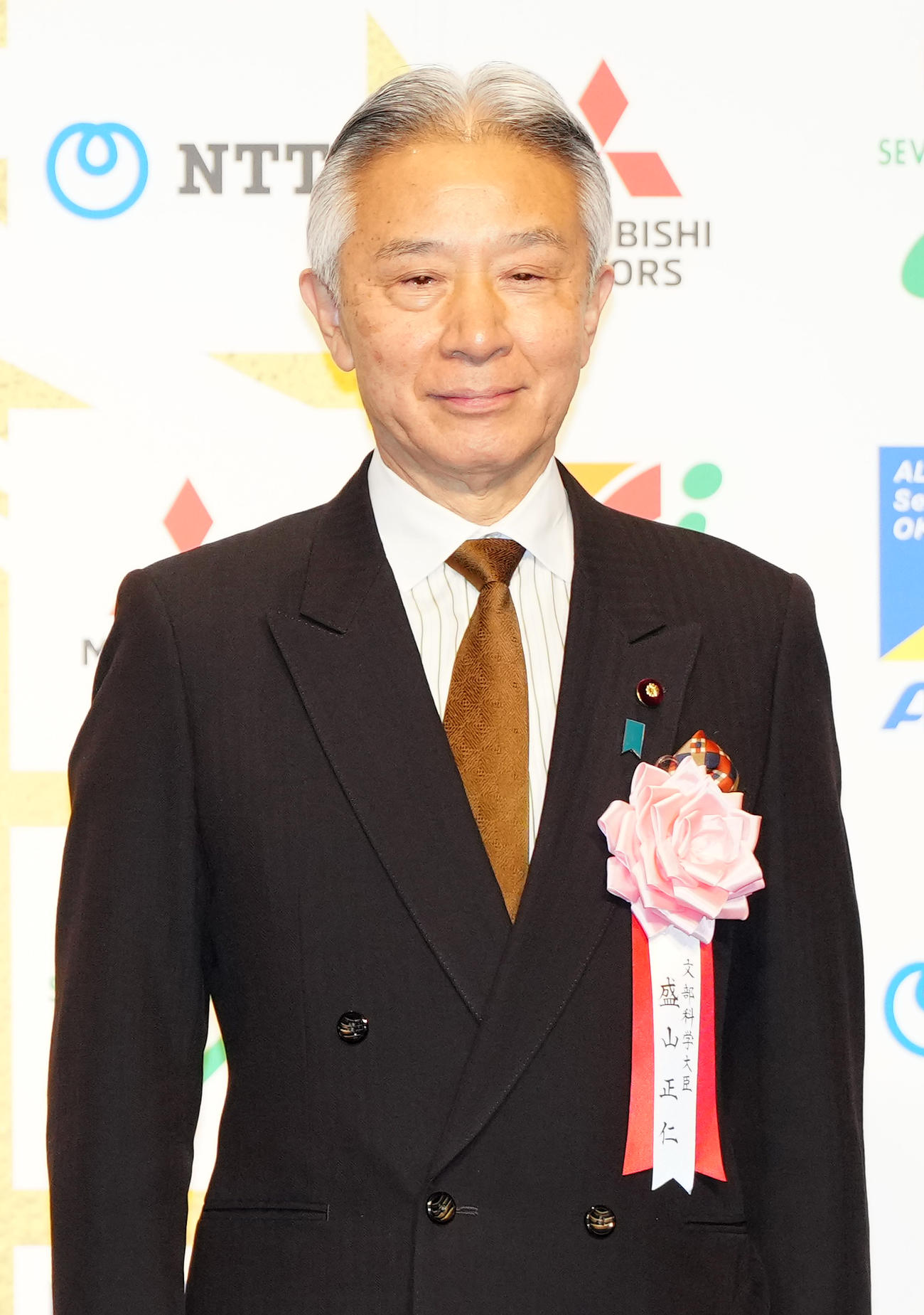 盛山正仁文科相(2023年12月21日撮影)