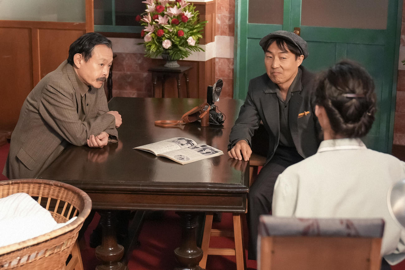 NHK連続テレビ小説「ブギウギ」の1場面（C）NHK