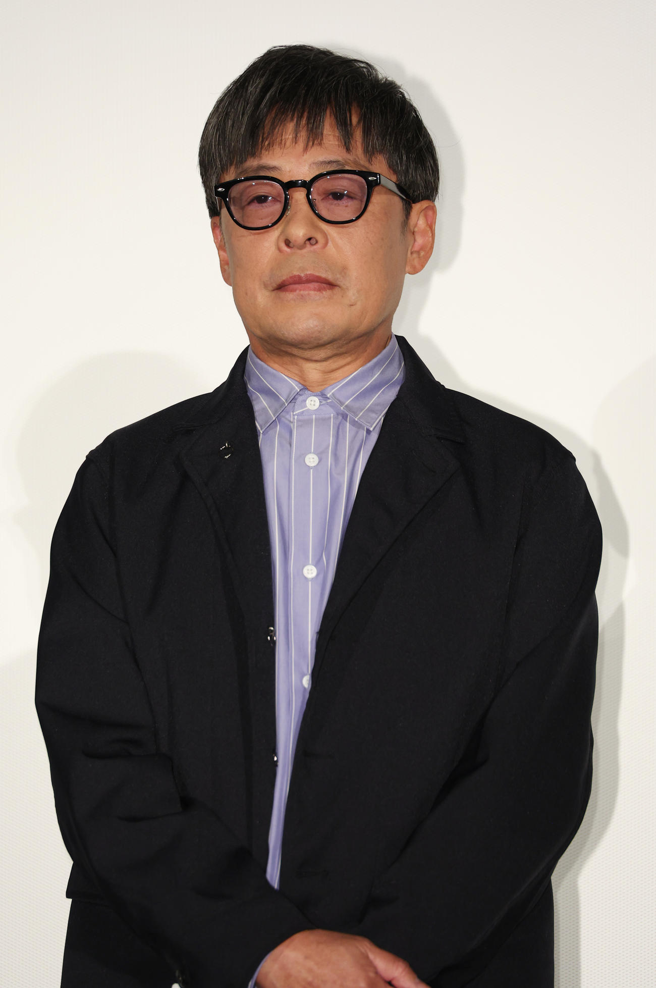 映画「夜明けのすべて」公開記念舞台あいさつする光石研（撮影・中島郁夫）