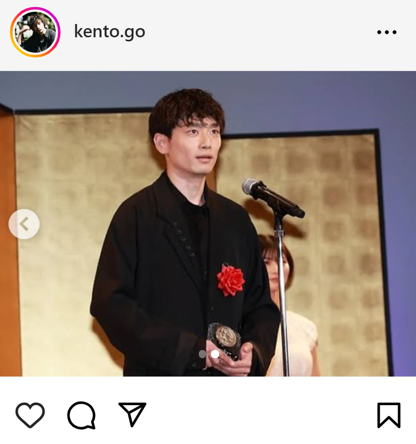 三浦健人のインスタグラムから