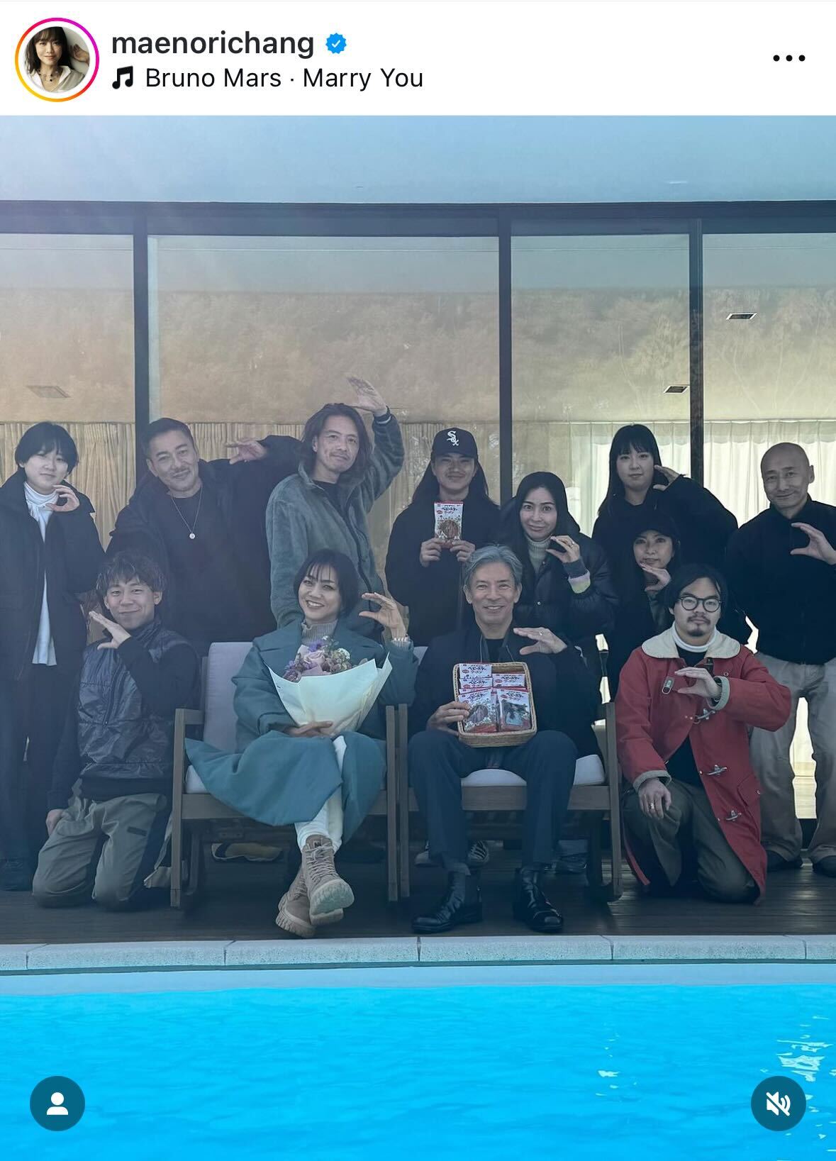 前田典子のインスタグラムから