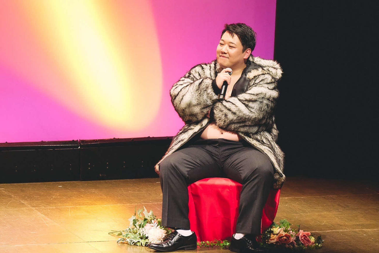 企画トークライブ「ニシダガチ恋プロジェクト　ファイナル」に出演したラランドのニシダ
