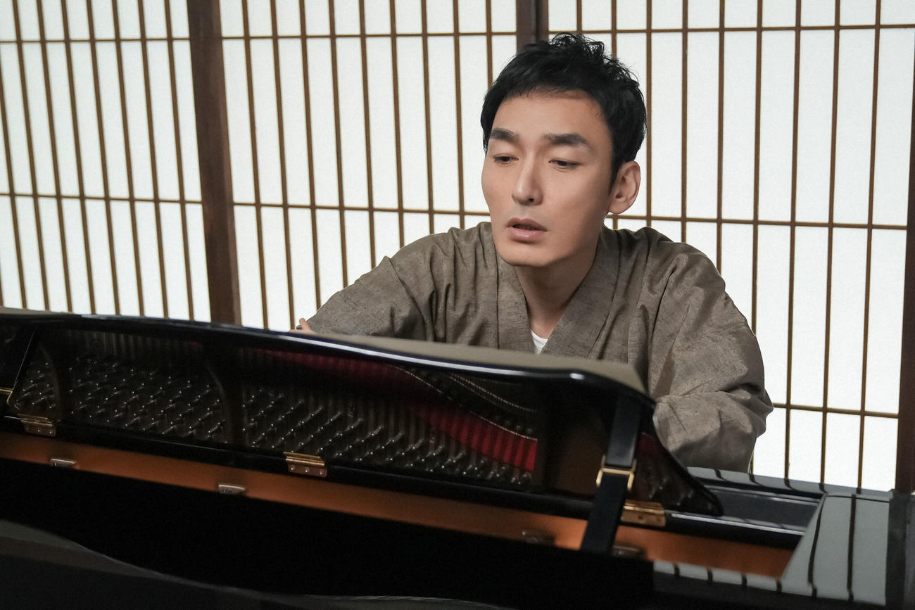 NHK連続テレビ小説「ブギウギ」の1場面（C）NHK
