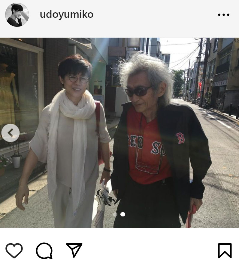 有働由美子のインスタグラムから