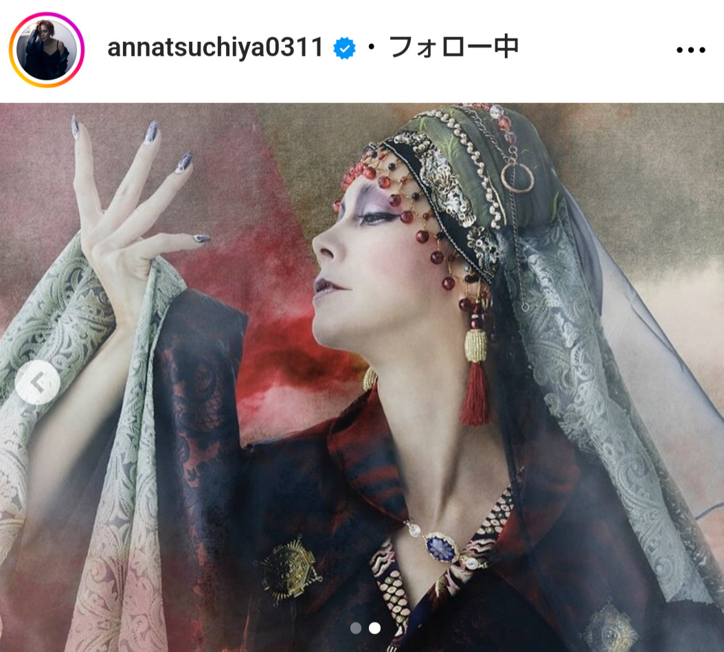 土屋アンナのインスタグラムから
