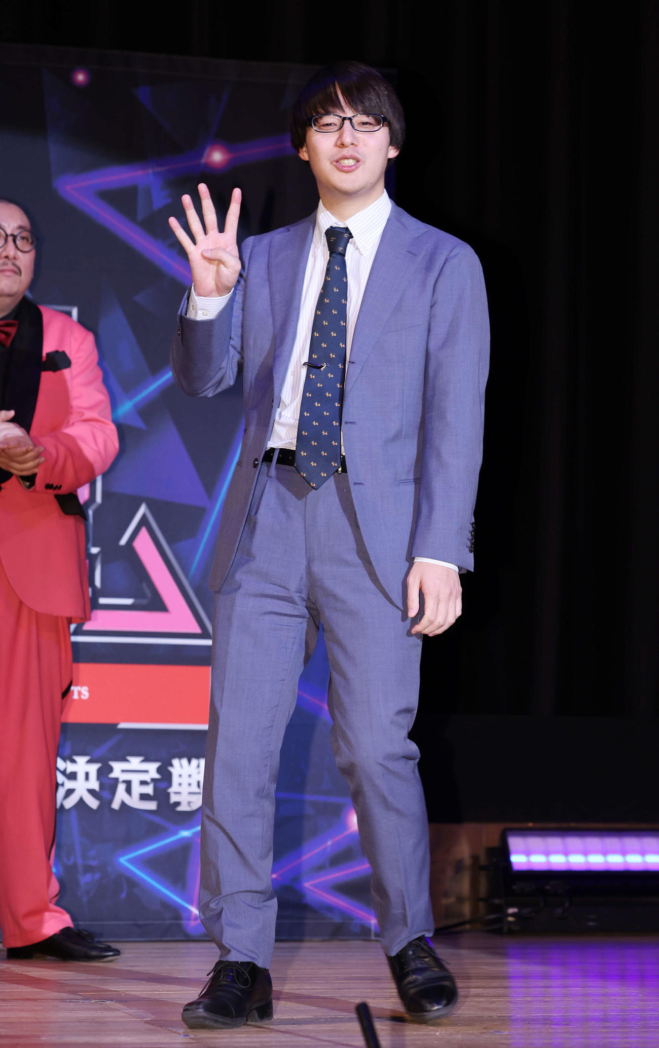 「R－1グランプリ　2024」で決勝進出した寺田寛明（撮影・宮地輝）