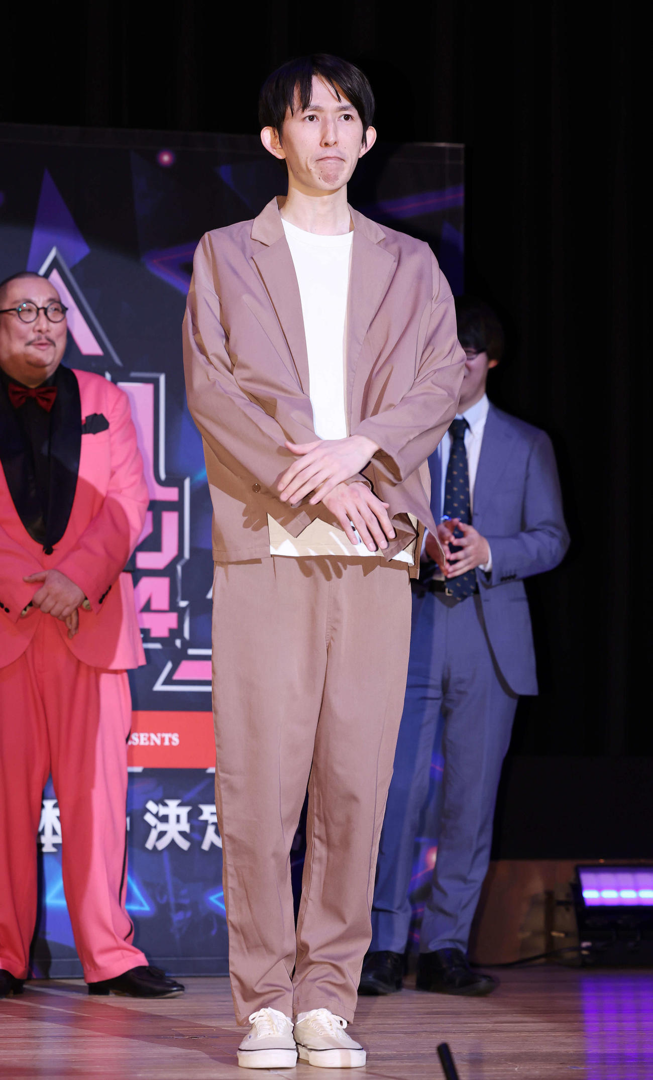 「R－1グランプリ　2024」で決勝進出した真輝志（撮影・宮地輝）