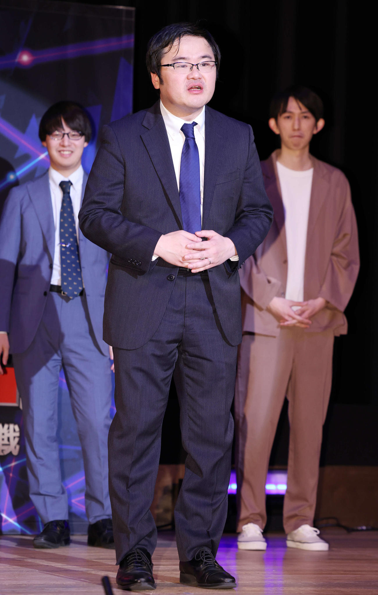 「R－1グランプリ　2024」で決勝進出したどくさいスイッチ企画（撮影・宮地輝）