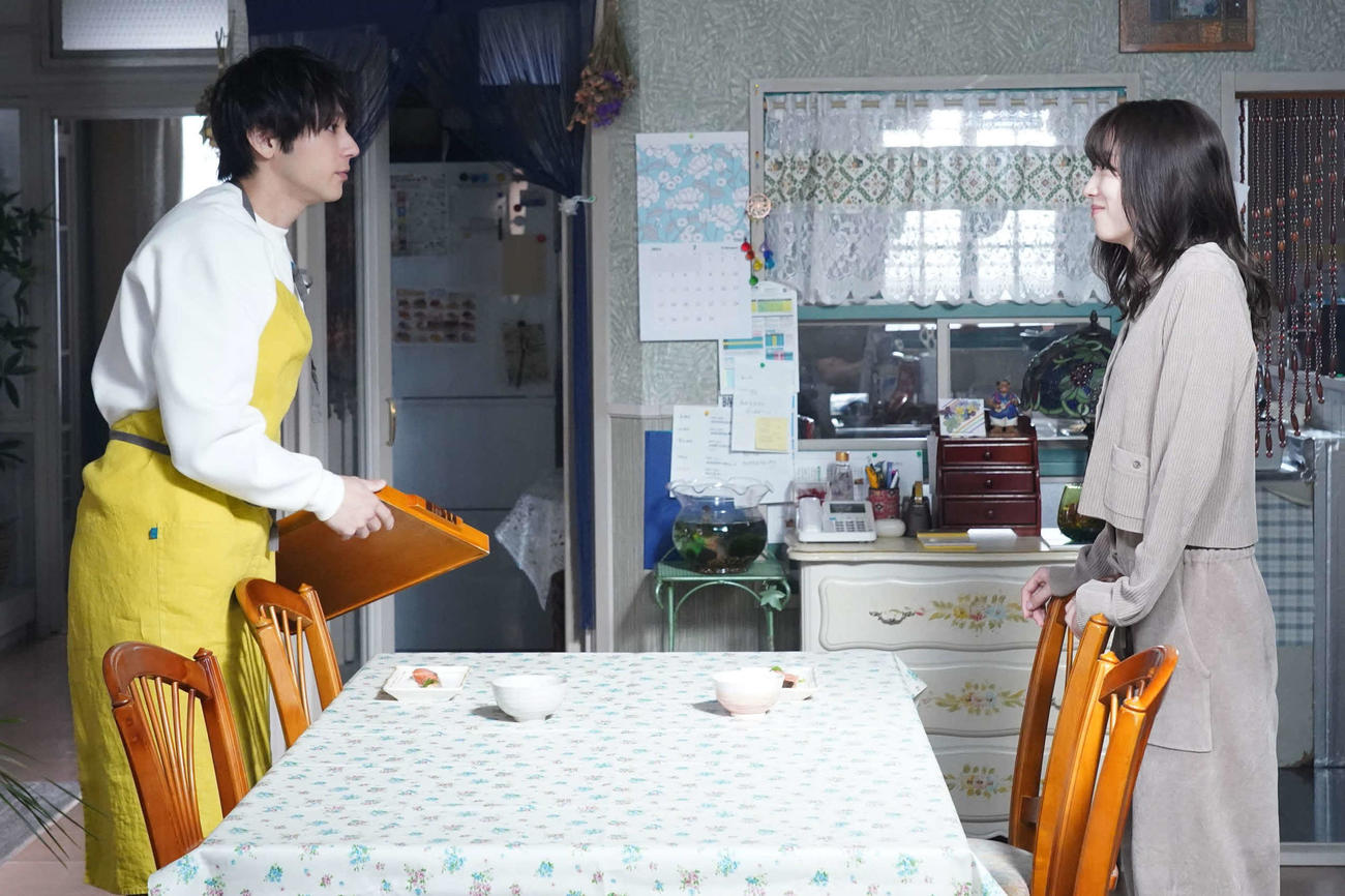 フジテレビ系「君が心をくれたから」に出演する山田裕貴、永野芽郁(C)フジテレビ