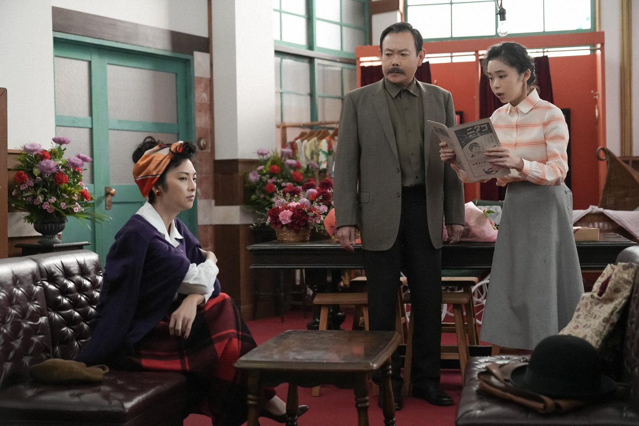 NHK連続テレビ小説「ブギウギ」の1場面（C）NHK
