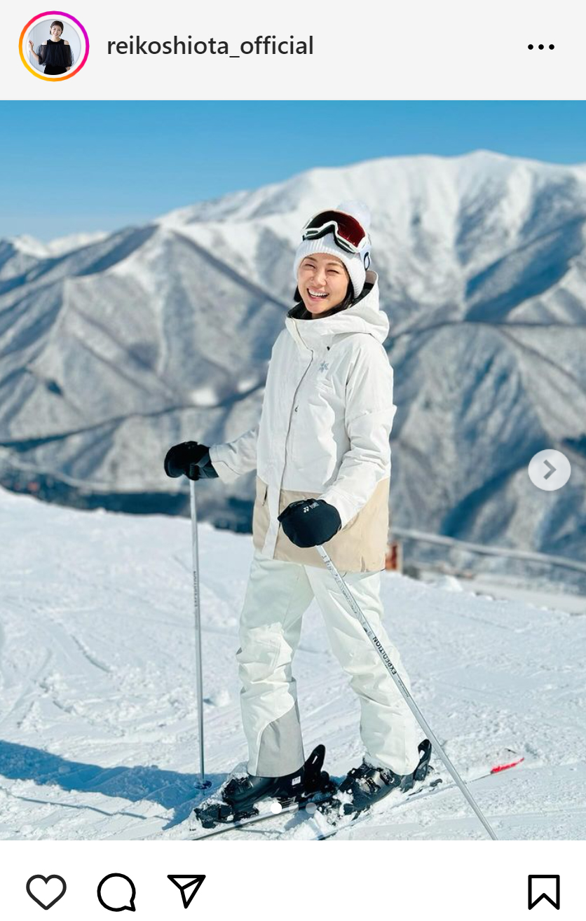 潮田玲子さんのインスタグラムから