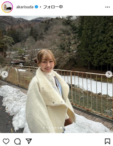 須田亜香里のインスタグラムから