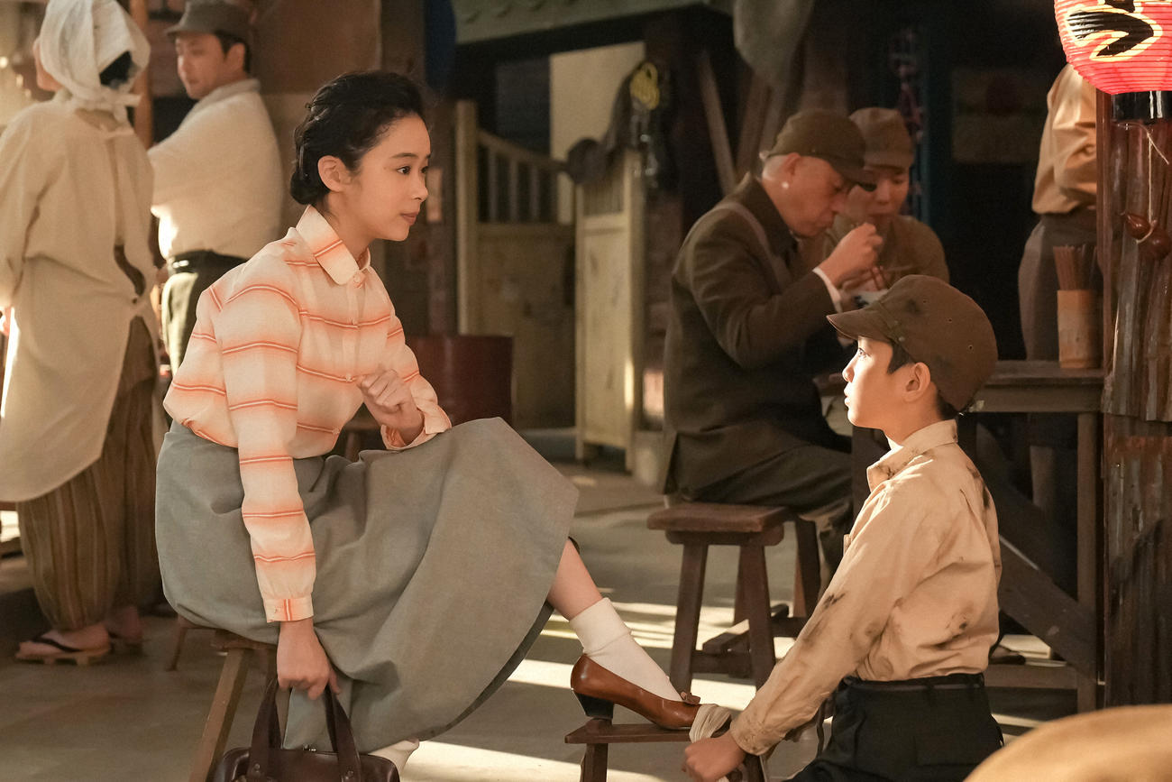 NHK連続テレビ小説「ブギウギ」の1場面（C）NHK