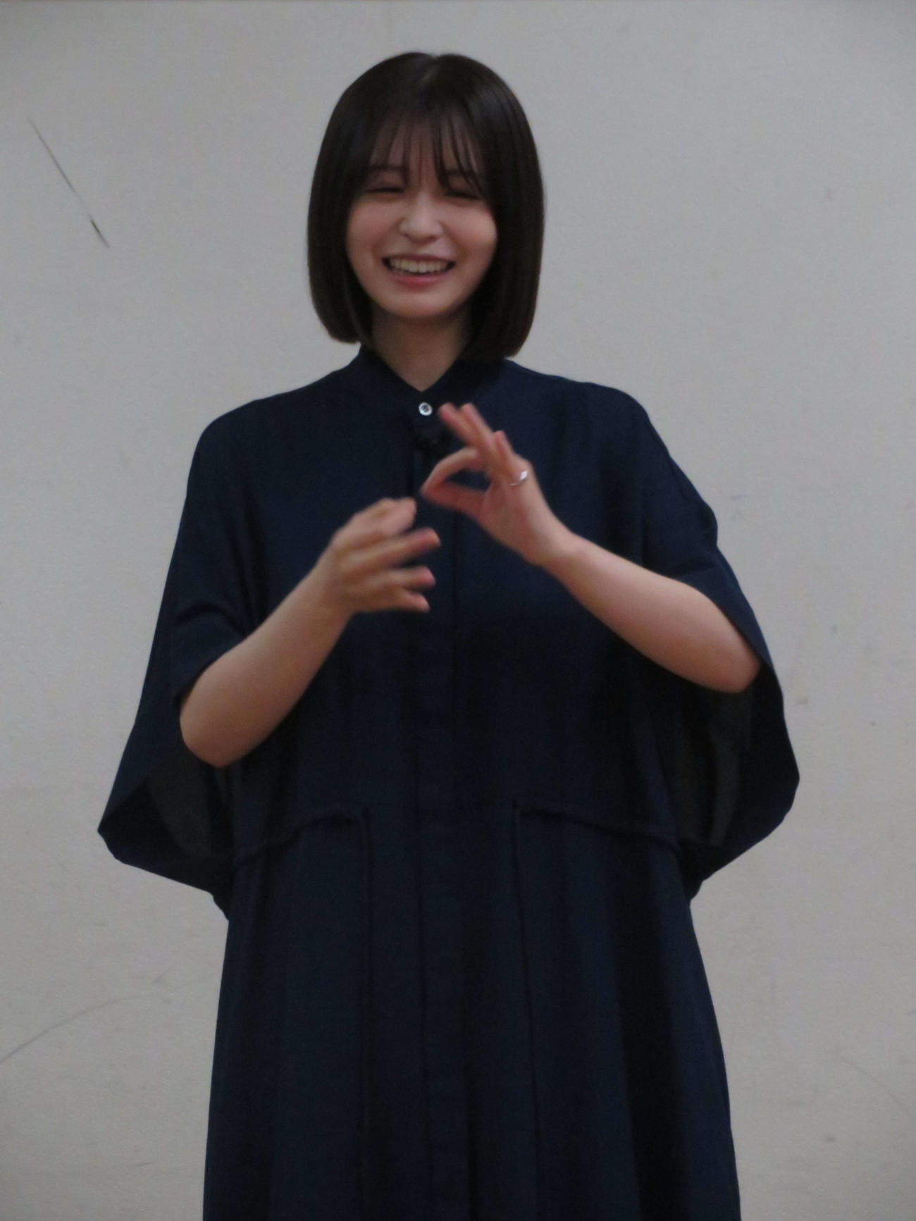 「しゅわしゅわ☆デフリンピック！」お披露目イベントに登場した長濱ねる