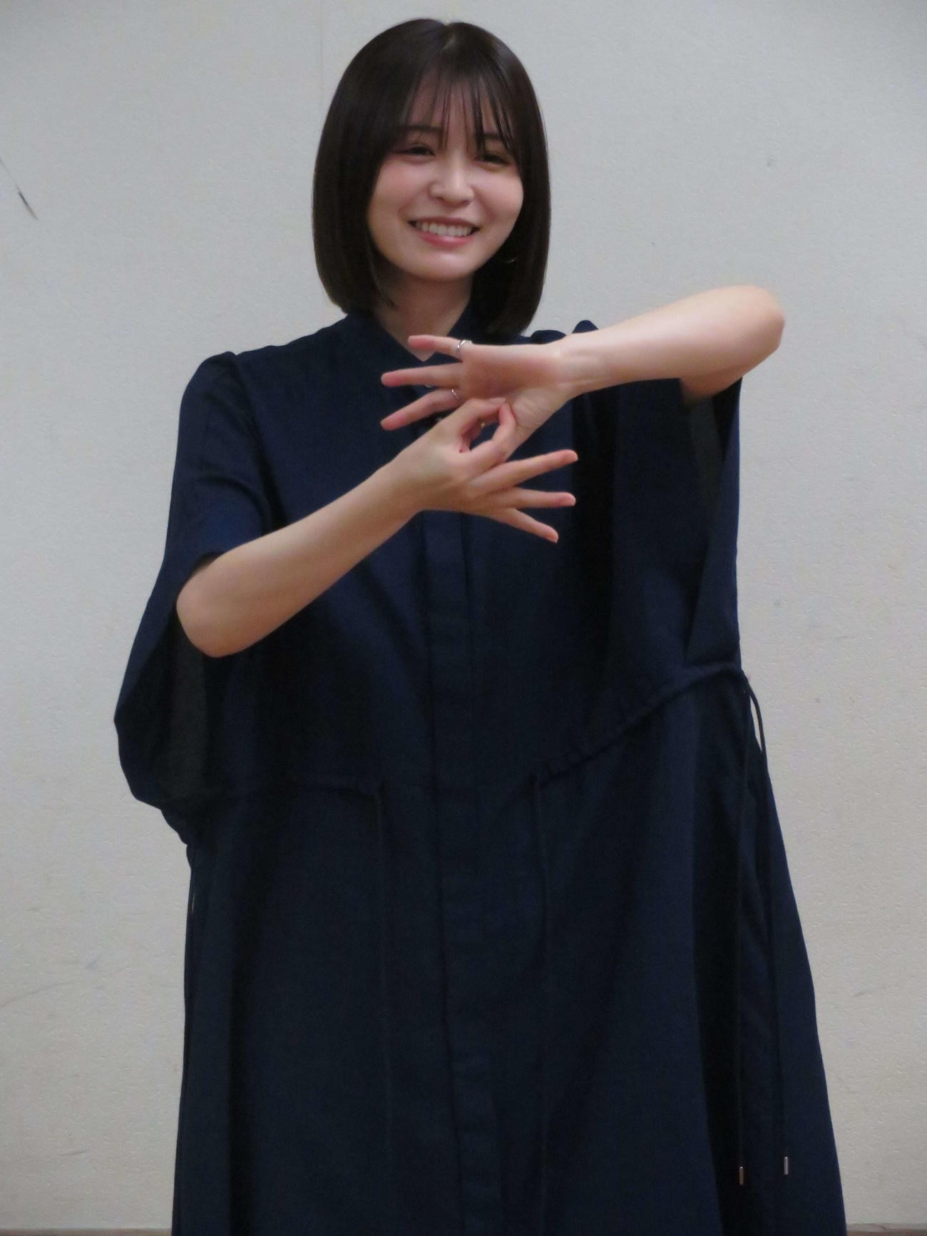 「しゅわしゅわ☆デフリンピック！」お披露目イベントに登場した長濱ねる