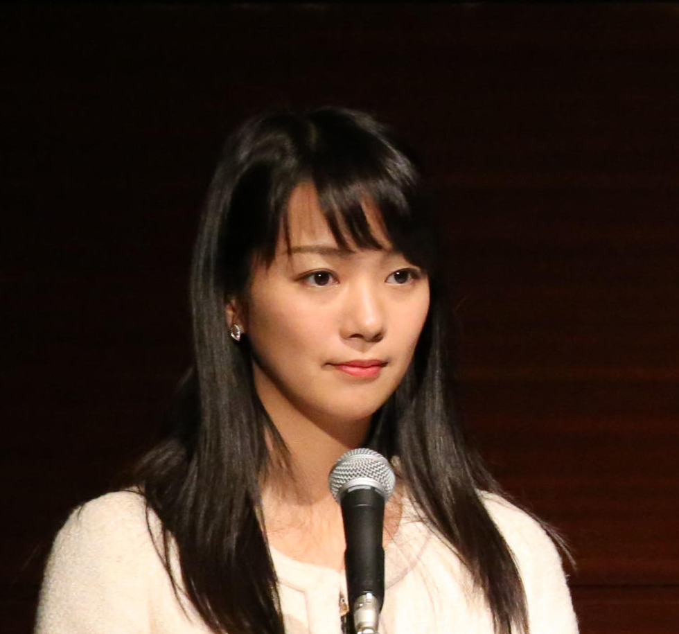 紀真耶アナ（2017年1月撮影）