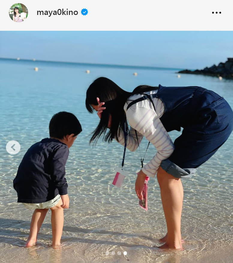 紀真耶アナのインスタグラムから