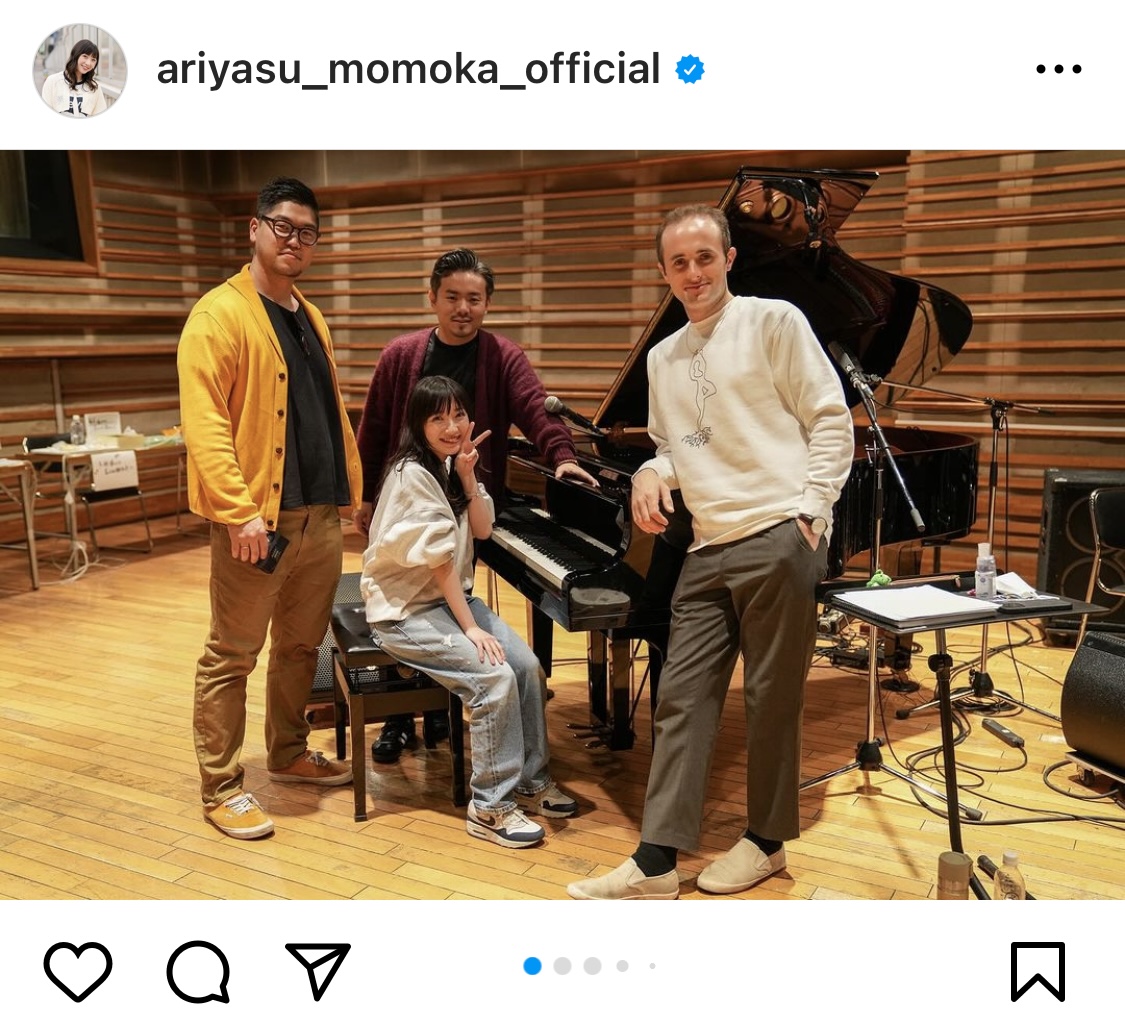 有安杏果のインスタグラムから