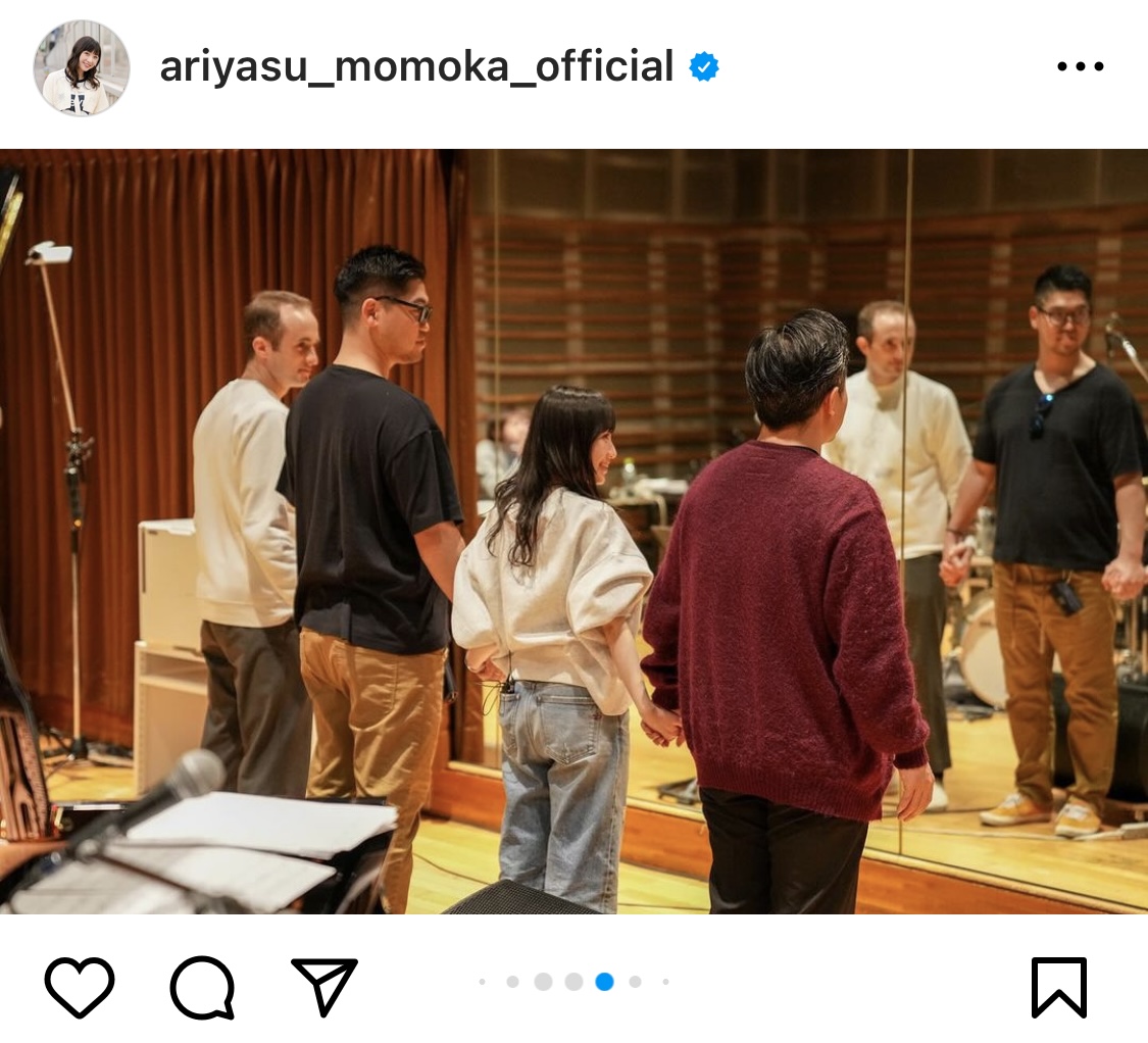 有安杏果のインスタグラムから