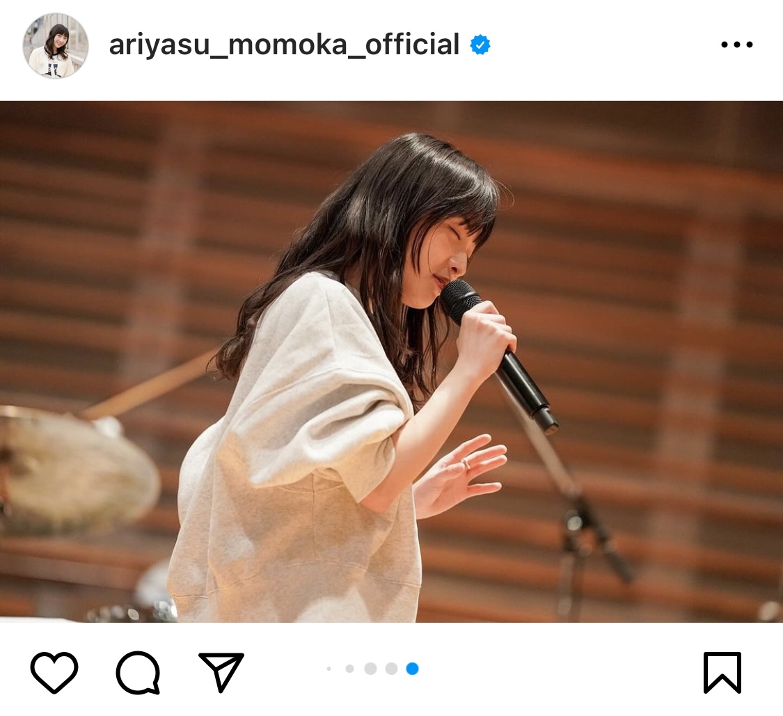 有安杏果のインスタグラムから
