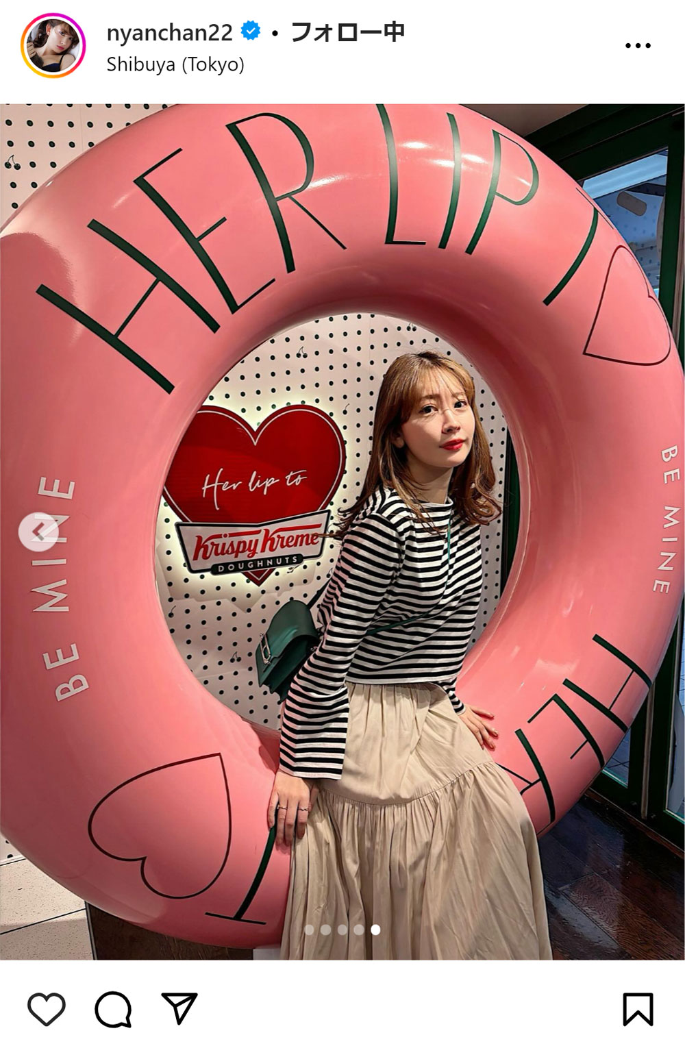 小嶋陽菜のインスタグラムから