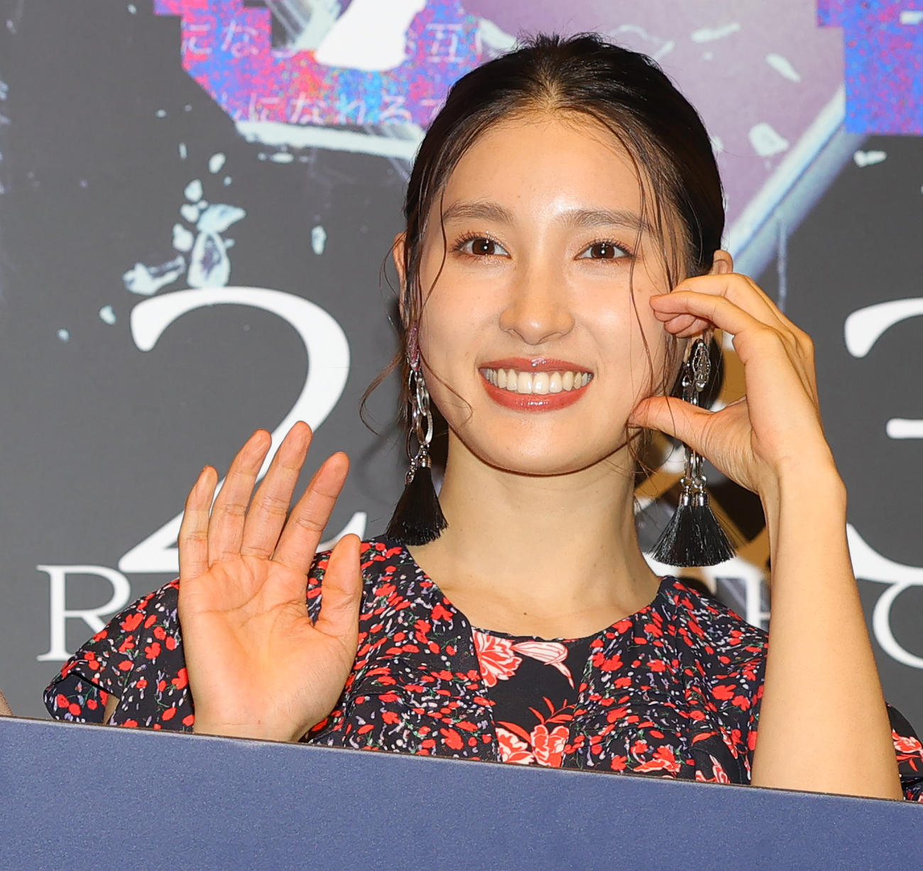 映画「マッチング」バレンタインデー特別試写会に登場した土屋太鳳（撮影・野上伸悟）