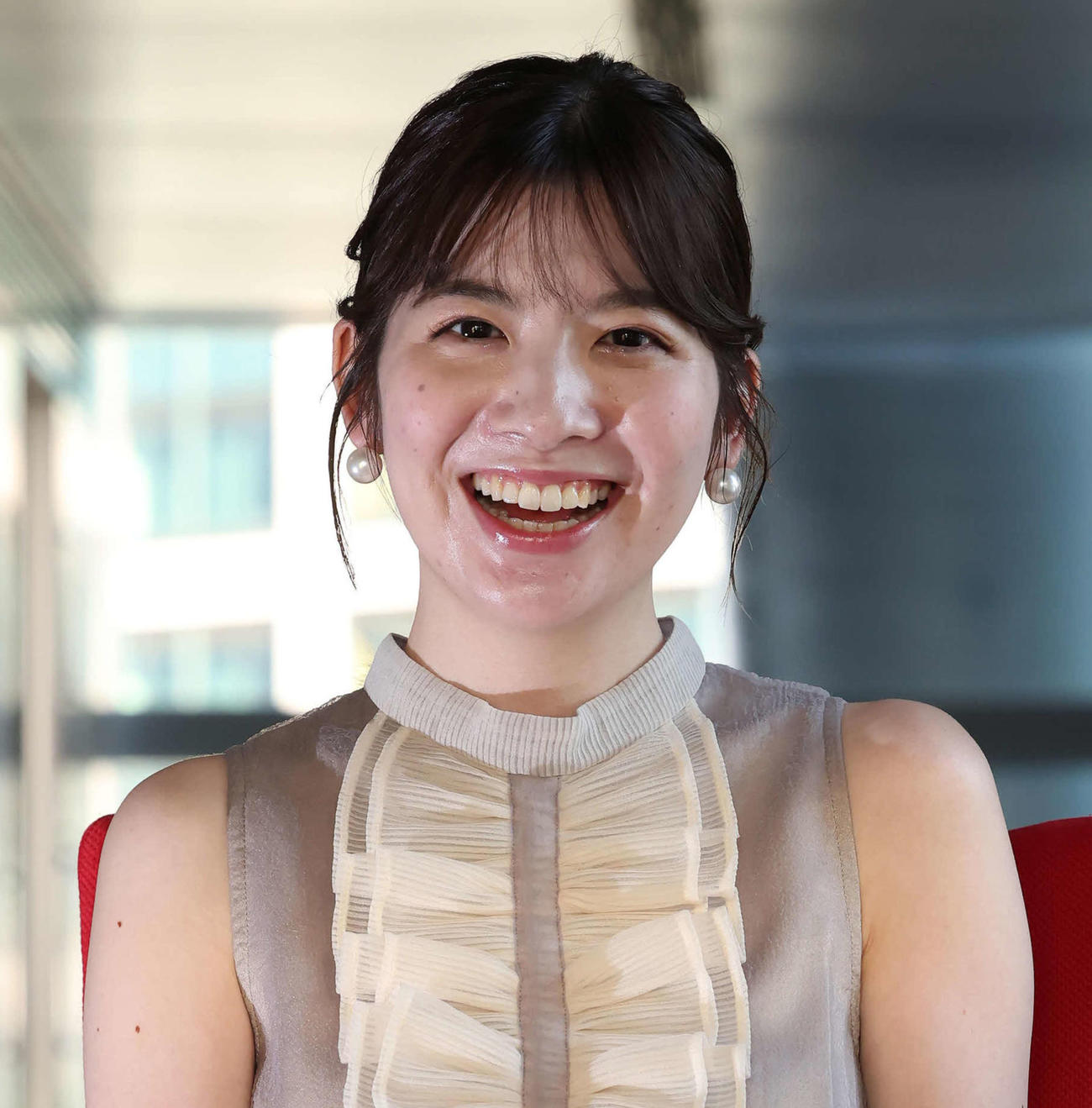 日テレ佐藤真知子アナウンサー（23年7月撮影）