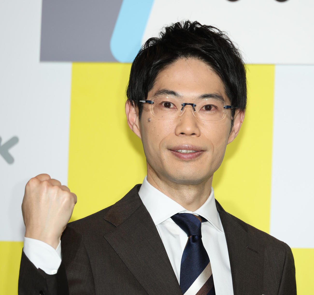 NHK糸井羊司アナウンサー（撮影・中島郁夫）