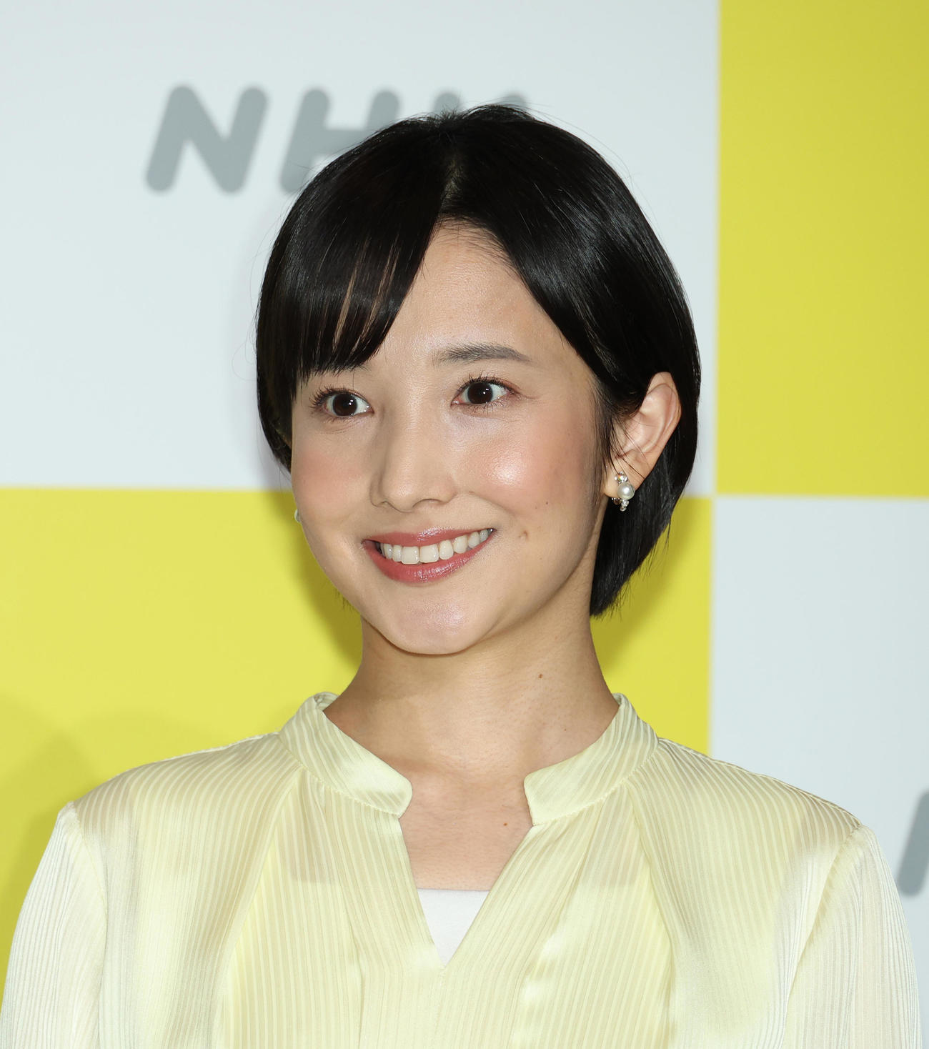 NHK林田理沙アナウンサー（撮影・中島郁夫）