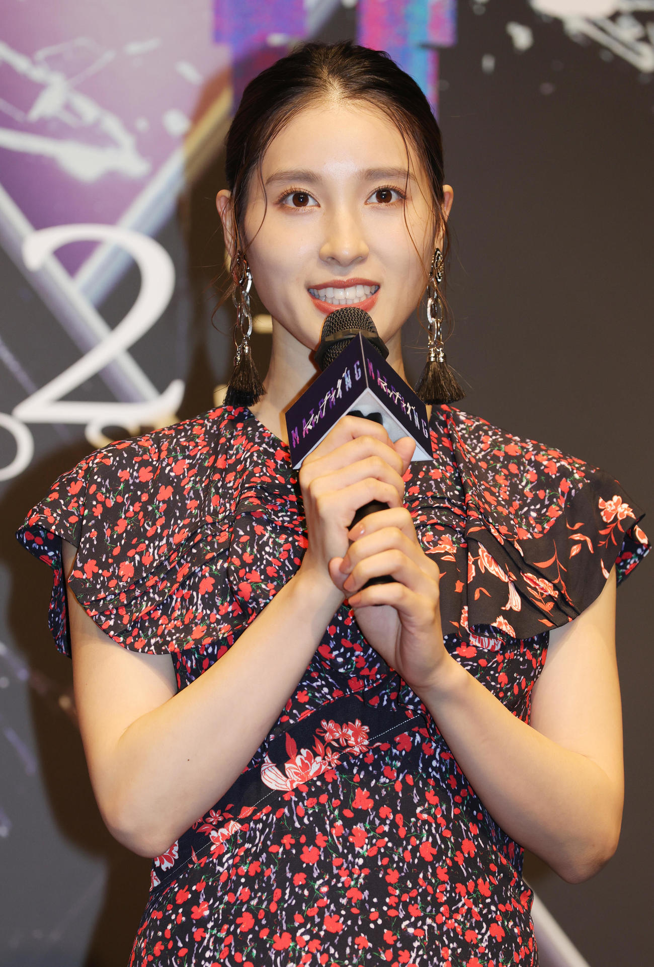 映画「マッチング」バレンタインデー特別試写会に登場した土屋太鳳（撮影・野上伸悟）