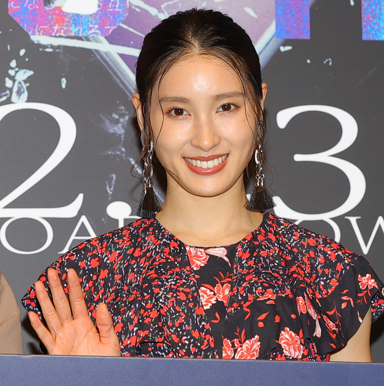 映画「マッチング」バレンタインデー特別試写会に登場した土屋太鳳（撮影・野上伸悟）