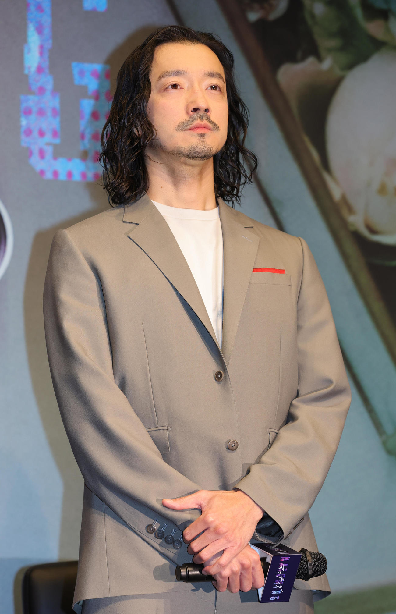 映画「マッチング」バレンタインデー特別試写会に登場した金子ノブアキ（撮影・野上伸悟）